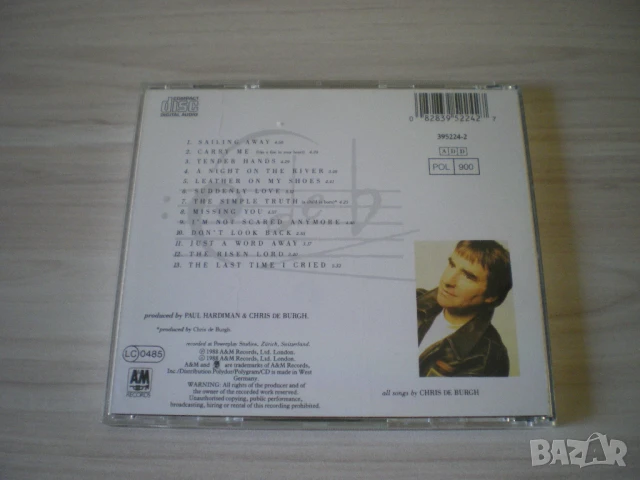 Chris de Burgh ‎– Flying Colours 1988 CD, Album, снимка 3 - CD дискове - 51132995