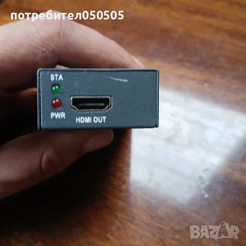 HDMI SPLITTER EXTENDER RX, снимка 3 - Кабели и адаптери - 49022823