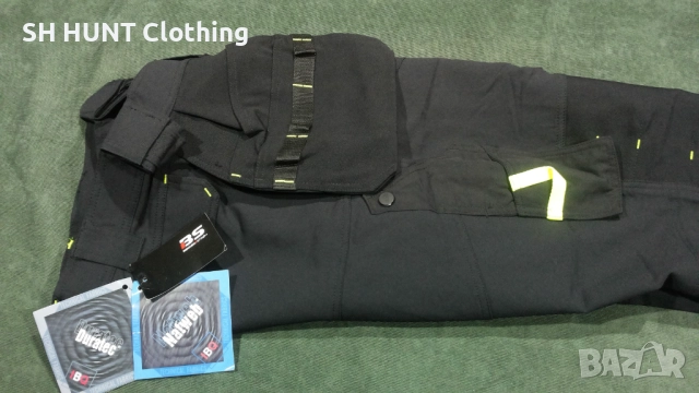 Bekken & Strom MOELV HÅNDVERKSBUKSE 4-VEIS STRETCH SVART Work Pant размер XL еластичен работен W2-61, снимка 2 - Панталони - 51993907
