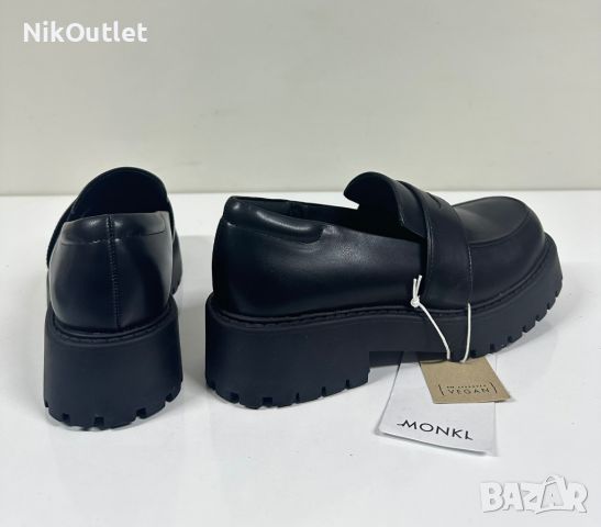 Monki Faux leather loafer, снимка 4 - Други - 45132416