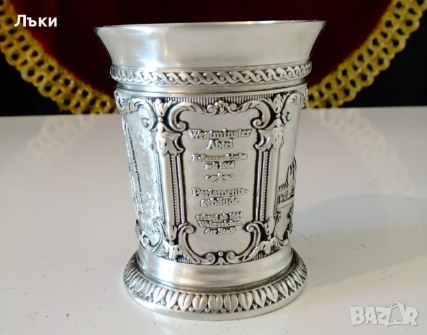 Чаша от калай WMF,лимитирана серия,барок. , снимка 5 - Антикварни и старинни предмети - 51394962