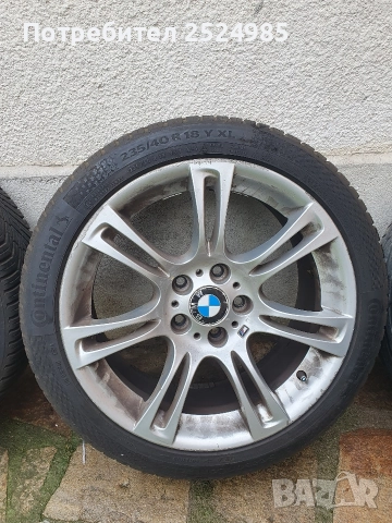 гуми континентал с джанти 18 цола за BMW, снимка 4 - Гуми и джанти - 52677730