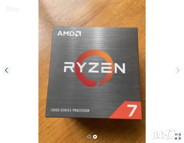 Процесор AMD RYZEN 7 5800X 8-Core (4.7 GHz Turbo) Гаранция, снимка 1 - Процесори - 46136390