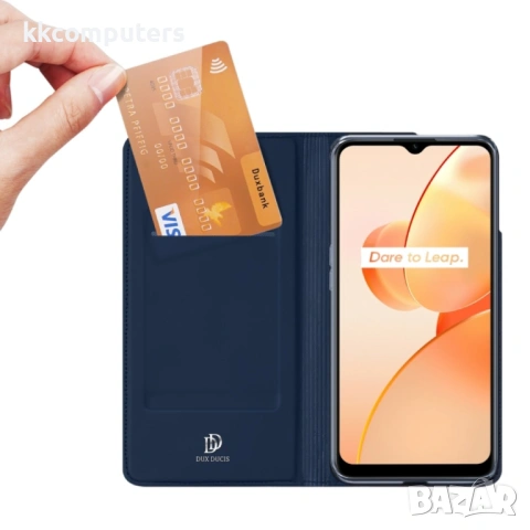 OPPO Realme C31 4G DUX DUCIS Кожен Калъф и Протектор, снимка 3 - Калъфи, кейсове - 53022058