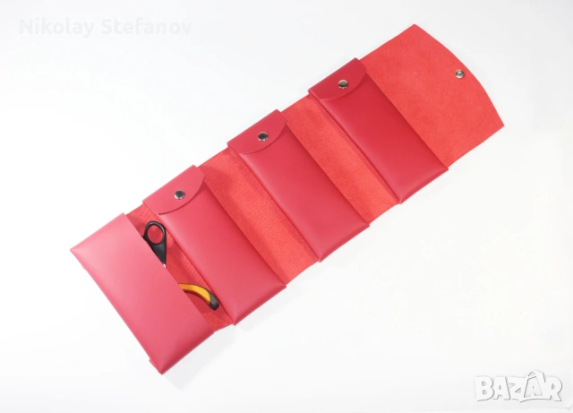 Оригами калъф за четки за рисуване или куки за плетене, снимка 4 - Други - 53125896