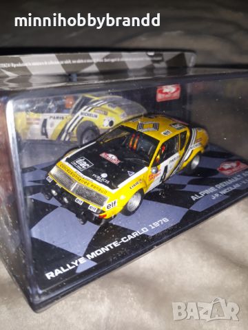 Opel Manta 400 Alpine Renault A310 Subaru Imreza Wrc 1.43 Eaglemoss Rally Monte-Carlo, снимка 15 - Колекции - 46523317