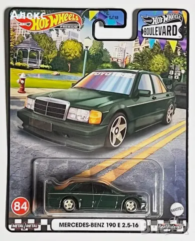 Hot Wheels Mercedes-Benz 190 E 2.5-16 HWW12 Boulevard #84 / Premium, снимка 1 - Колекции - 48923487