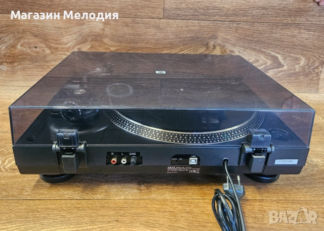 Грамофон AKAI ATT05U с USB – Професионален дизайн и дигитализиране на плочи, снимка 17 - Грамофони - 53778893