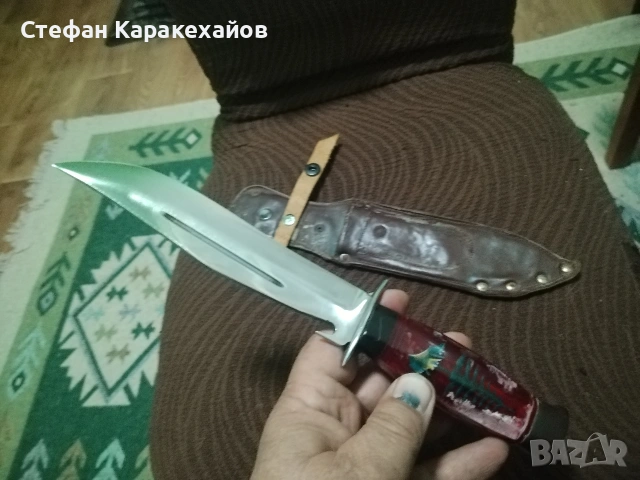 Нож на ВМЗ СОПОТ , снимка 3 - Ножове - 53686003