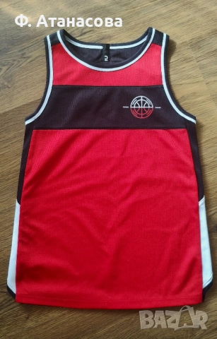 Страхотен двулицев потник за спорт, размер 140-146, 9-10 години, като нов, снимка 2 - Детски тениски и потници - 52171094