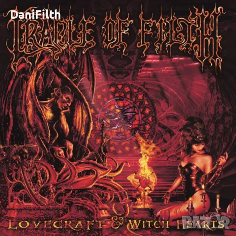 Cradle Of Filth-Lovecraf t& Witch Hearts купувам, снимка 1