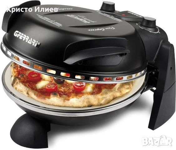 Печка Фурна за пица с каменна плоча G3 Ferrari 400 градуса , 32см, снимка 1 - Печки, фурни - 45427652