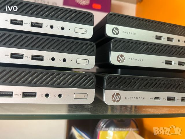 HP ProDesk 400 G5 Mini / i3 8100T / 16GB / 256GB NVMe, снимка 7 - Работни компютри - 46537558