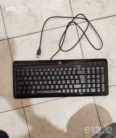 Неизползвана,нова жична клавиатира Logitech 30 лв, снимка 2 - Клавиатури и мишки - 52931907
