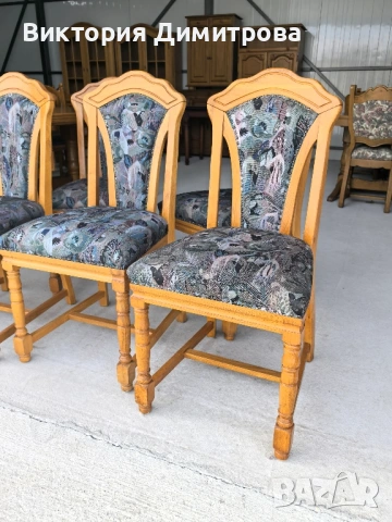 Комплект от 6 трапезни стола , снимка 2 - Столове - 53088188