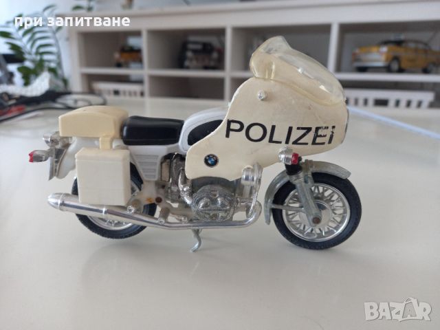 Мотор POLISTIL 1/15 BMW R 75/5 POLICE, винтидж, снимка 8 - Колекции - 45493167