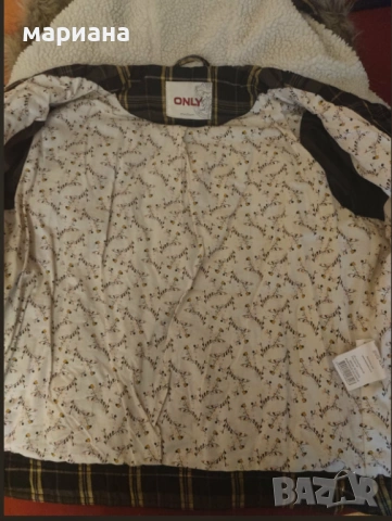 Зимно яке ONLY, снимка 3 - Якета - 53176633