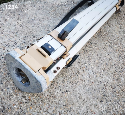 алуминиев стенд за оптичен нивел (стойка) тринога трипод, снимка 5 - Други инструменти - 51726519