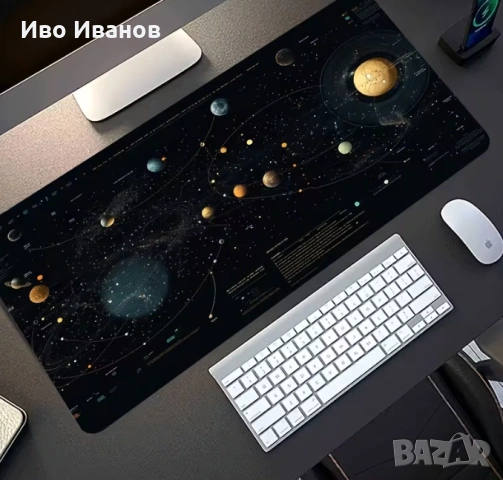 Голяма геймърска подложка за мишка, снимка 4 - Аксесоари - 53558788
