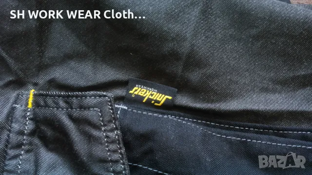 Snickers 3212 DuraTwill Work Trousers размер 52 / L работен панталон W4-244, снимка 8 - Панталони - 47141964