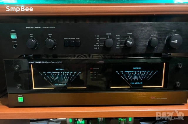 Proton D1200 стъпало + Proton 1100 предусилвател