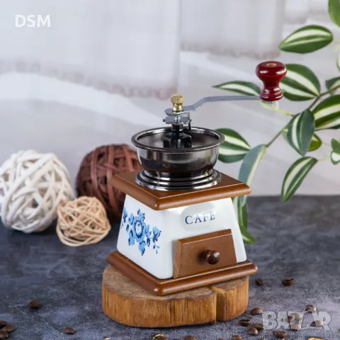Нова Ретро Мелачка на Зърна Механична Кафемелачка
