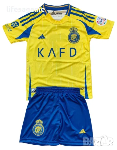 Детски футболен екип Ал Насър Роналдо Al Nassr Ronaldo, снимка 2 - Детски комплекти - 49688511