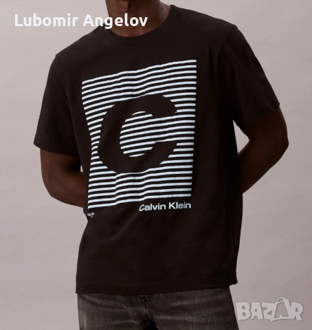 Нова тениска Calvin Klein, Размер L, снимка 2 - Тениски - 54118721