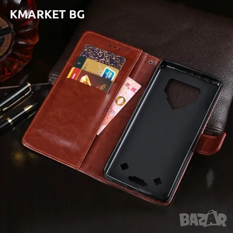 Blackview BV9800 Pro Magnetic Кожен Калъф и Стилус, снимка 2 - Калъфи, кейсове - 48169977