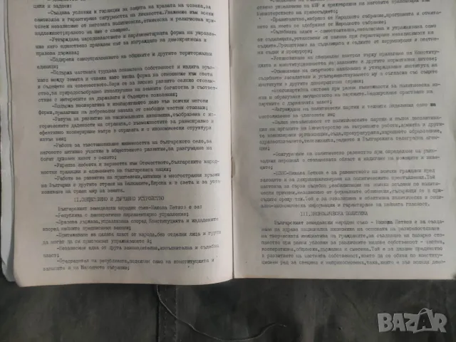 БЗНС Устав и Програма , снимка 3 - Други - 49670375