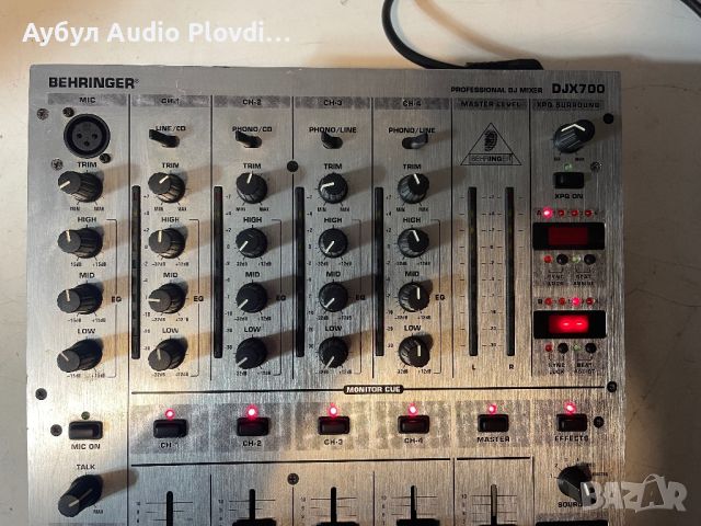 Behringer DjX 700 PRO MIXER, снимка 4 - Ресийвъри, усилватели, смесителни пултове - 46022227