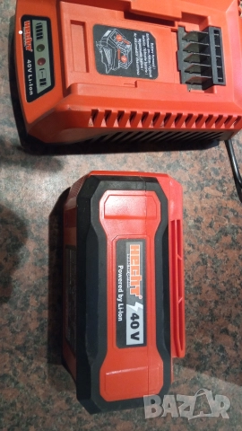 Батерия и зарядно Necht-40v., снимка 3 - Резервни части за машини - 52939227