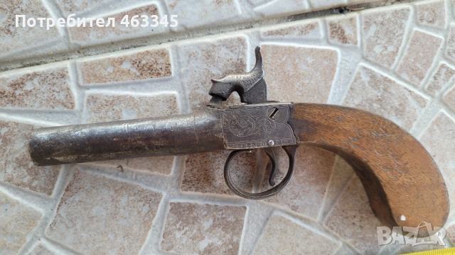 пистолет, пищов, евзалия, кремъклия, снимка 3 - Антикварни и старинни предмети - 53262499