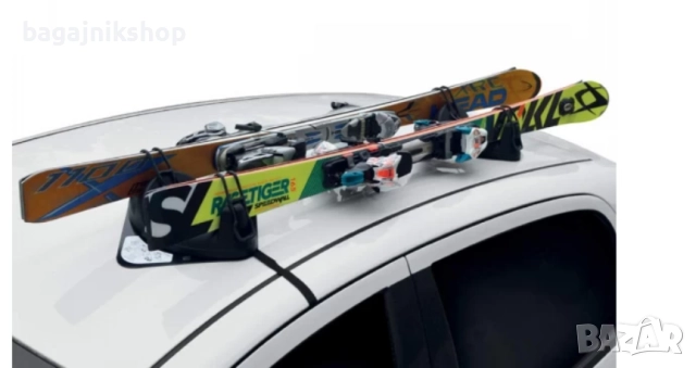 Магнитен багажник за ски Menabo Igloo (за 2 чифта ски), снимка 5 - Аксесоари и консумативи - 52479974