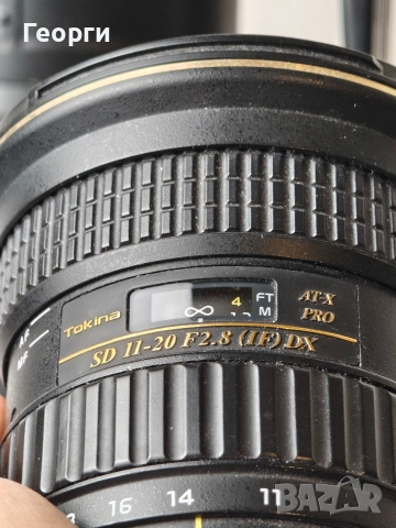 Tokina AT-X 11-20 F2.8 PRO DX, снимка 4 - Обективи и филтри - 53836642