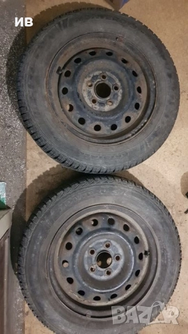 4 бр. зимни гуми + джанти 185/65/14 