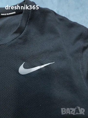 NIKE Running Zonal Cooling Спортна/Блуза Мъжка L, снимка 5 - Тениски - 46931376