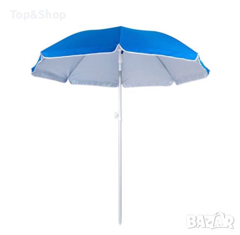 Плажен чадър с метална основа и чупещо се рамо Muhler, снимка 1 - Други - 46449812