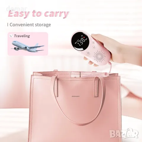 Интелигентен и чувствителен запис на сърдечни тонове за бременни, преносим сърдечен записвач, снимка 9 - Други - 50268055