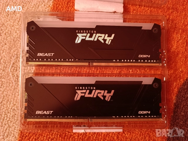 Рам Памет Kingston FURY RBG 16GB DDR4 3200 , снимка 2 - RAM памет - 54111307