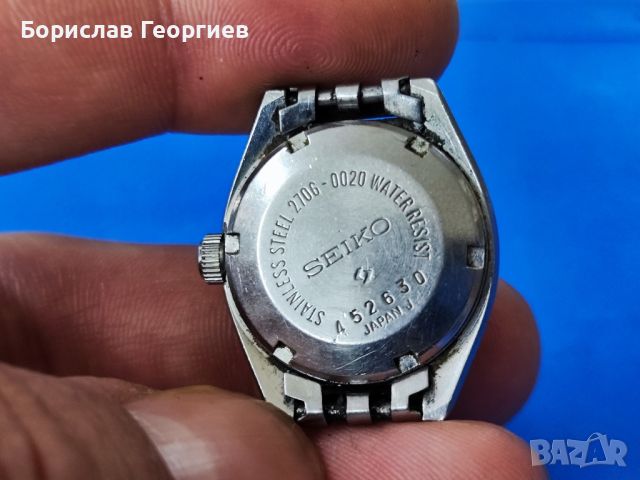 Дамски часовник seiko 2706-0020 automatic, снимка 5 - Дамски - 45763440