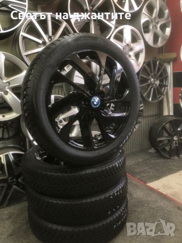 Джанти със зимни гуми за BMW i3 Оригинални, снимка 1 - Гуми и джанти - 45904486