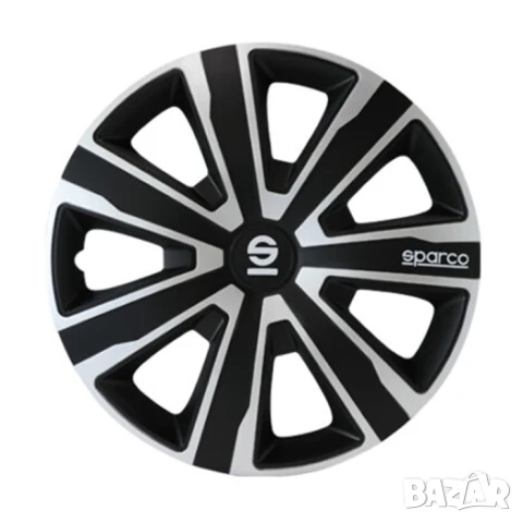 4 Броя LUX QUALITY SPARCO 15 инча Тасове за джанти 15'' Sparco PALERMO 