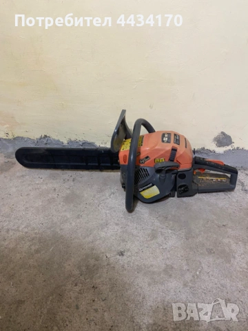 Спешно! Бензинов моторен трион (резачка) Daewoo – Работи отлично + Аксесоари