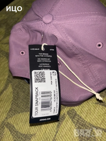 Нова шапка Adidas Tour snapback, снимка 6 - Шапки - 52978925