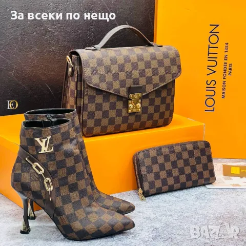 Дамски боти Louis Vuitton Код D705, снимка 3 - Дамски боти - 46997368