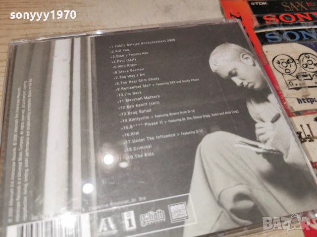 EMINEM-ORIGINAL CD 1902261553, снимка 3 - CD дискове - 53537290