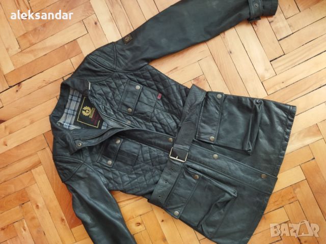 Belstaff Gold Label Дамско Кожено Яке , снимка 18 - Якета - 46417398