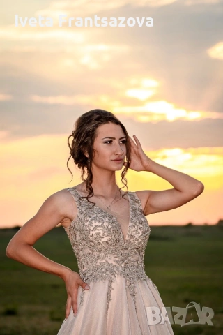 Бална - абитуриентска рокля, снимка 7 - Рокли - 53770004