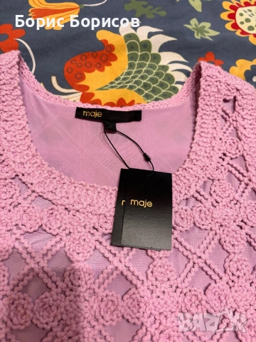 Maje crop top, снимка 4 - Корсети, бюстиета, топове - 53307110